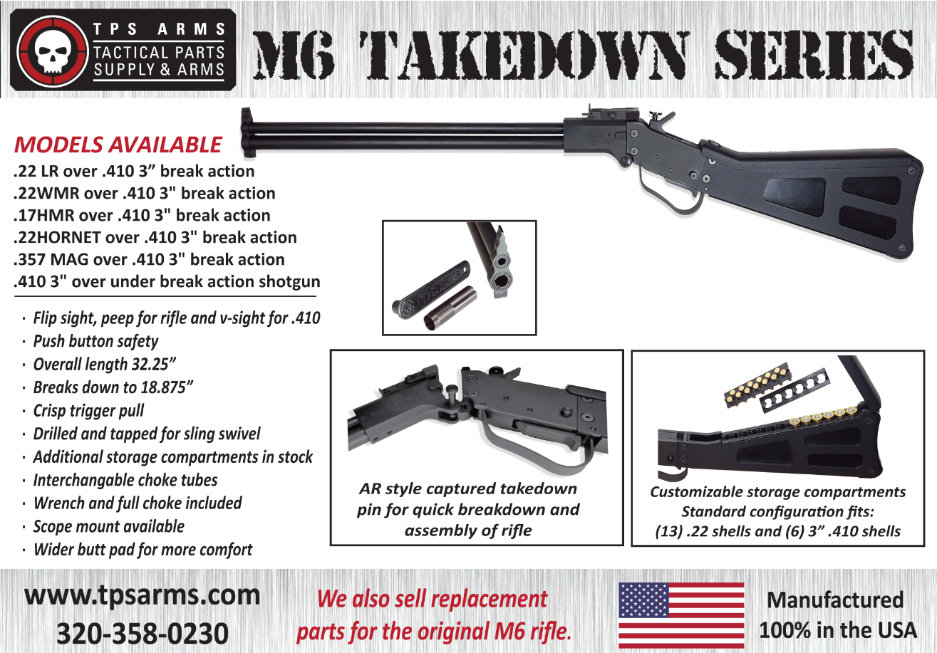 M6 TAKEDOWN Series Rifle
